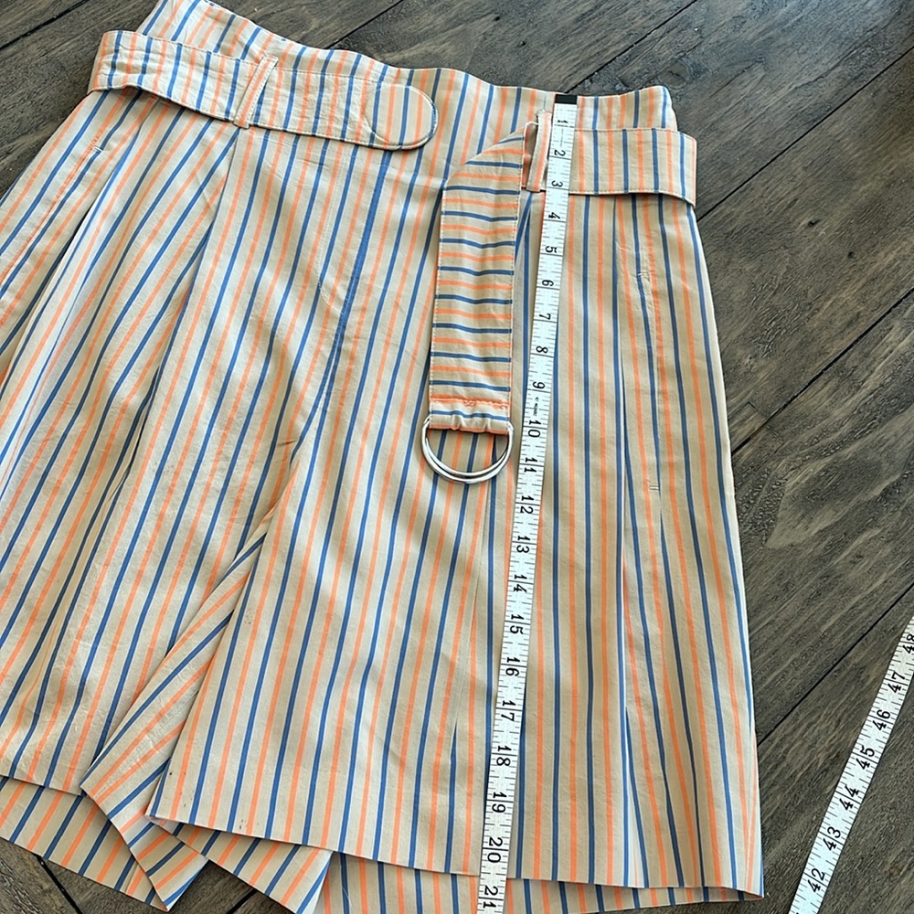 Akris Punto striped high-waist shorts 8 - Picture 9 of 10